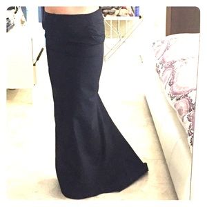 Carolina Herrera formal long skirt with tail.